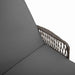 Ligstoel 3 st poly rattan Grijs en Donkergrijs