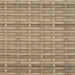 Ligbed 2-persoons met luifel en kussens poly rattan beige