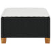 Tuinkruk met kussen 63,5x56x32 cm poly rattan zwart