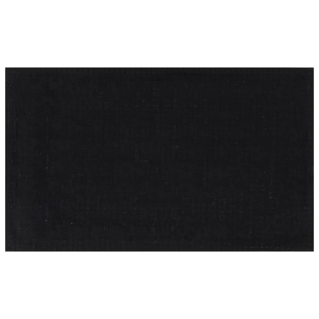 Deurmat rechthoekig 45x75 cm rubber en kokosvezel