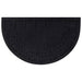 Deurmat halfrond 45x75 cm rubber en kokosvezel