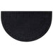 Deurmat halfrond 45x75 cm rubber en kokosvezel