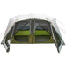 Tent met LED 10-persoons snelontgrendeling lichtgroen