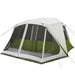Tent met LED 10-persoons snelontgrendeling lichtgroen