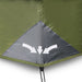 Tent 9-persoons waterdicht met LED lichtblauw