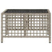 3-delige Loungeset met kussens poly rattan lichtgrijs