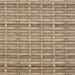 Ligbed 2-persoons luifel en kussens poly rattan gemengd beige