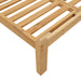 5-delige Loungeset pallet met kussens massief acaciahout