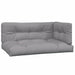 4-delige Loungeset pallet met kussens massief acaciahout