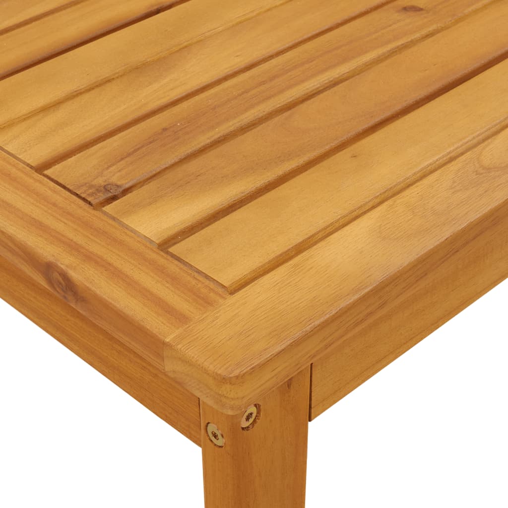 4-delige Loungeset pallet met kussens massief acaciahout