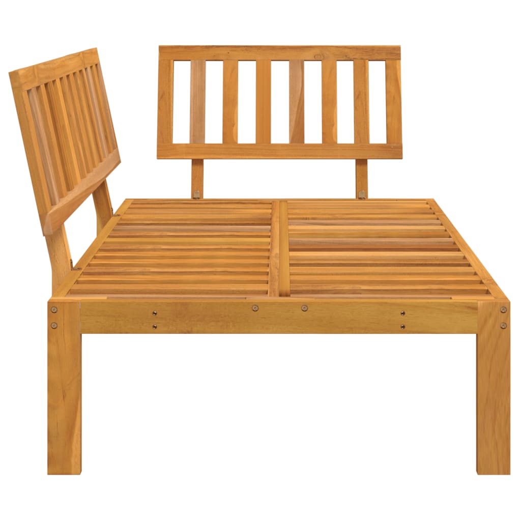 Tuinhoekbank pallet massief acaciahout