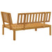 Tuinhoekbank pallet massief acaciahout