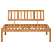 Tuinmiddenbank pallet massief acaciahout