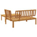 2-delige Loungeset pallet massief acaciahout