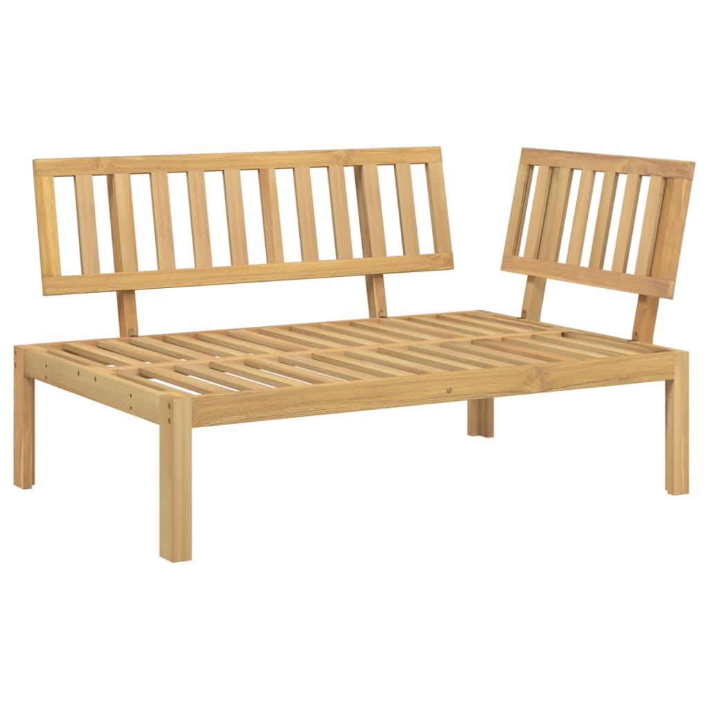 Tuinhoekbank pallet massief acaciahout