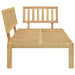 Tuinhoekbank pallet massief acaciahout
