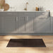 Vloerkleed rechthoekig 60x100 cm bamboe donkerbruin
