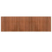 Vloerkleed rechthoekig 60x200 cm bamboe bruin