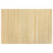 Vloerkleed rechthoekig 70x100 cm bamboe lichtnaturel
