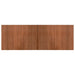 Vloerkleed rechthoekig 70x200 cm bamboe bruin