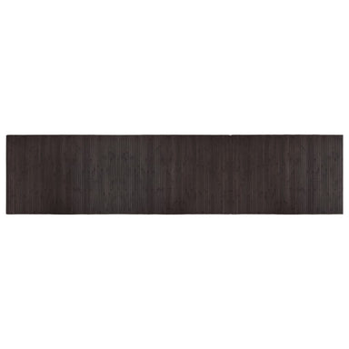 Vloerkleed rechthoekig 70x300 cm bamboe donkerbruin