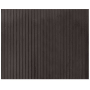 Vloerkleed rechthoekig 80x100 cm bamboe donkerbruin