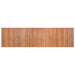 Vloerkleed rechthoekig 80x300 cm bamboe naturel