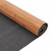 Vloerkleed rechthoekig 80x300 cm bamboe naturel