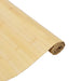 Vloerkleed rechthoekig 80x400 cm bamboe lichtnaturel