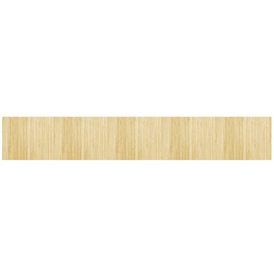 Vloerkleed rechthoekig 80x500 cm bamboe lichtnaturel