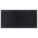 Vloerkleed rechthoekig 100x200 cm bamboe zwart