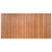 Vloerkleed rechthoekig 100x200 cm bamboe naturel