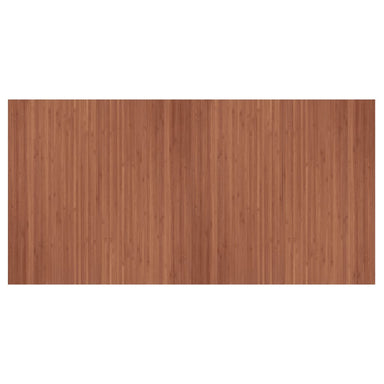 Vloerkleed rechthoekig 100x200 cm bamboe bruin