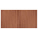 Vloerkleed rechthoekig 100x200 cm bamboe bruin