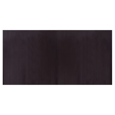 Vloerkleed rechthoekig 100x200 cm bamboe donkerbruin
