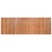 Vloerkleed rechthoekig 100x300 cm bamboe naturel