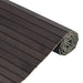 Vloerkleed rechthoekig 100x300 cm bamboe donkerbruin