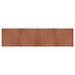 Vloerkleed rechthoekig 100x400 cm bamboe bruin