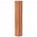 Vloerkleed rechthoekig 60x100 cm bamboe bruin