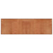 Vloerkleed rechthoekig 60x200 cm bamboe bruin