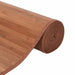 Vloerkleed rechthoekig 60x200 cm bamboe bruin