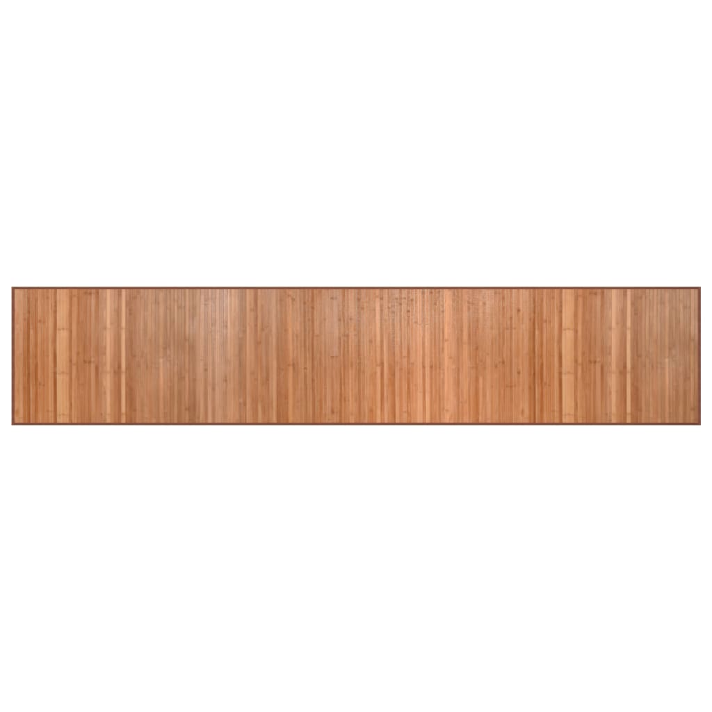 Vloerkleed rechthoekig 60x300 cm bamboe naturel