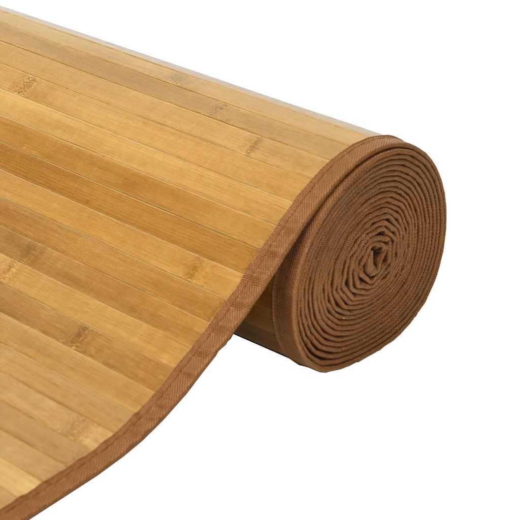 Vloerkleed rechthoekig 60x300 cm bamboe naturel