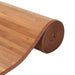 Vloerkleed rechthoekig 70x100 cm bamboe naturel