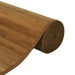 Vloerkleed rechthoekig 70x100 cm bamboe bruin