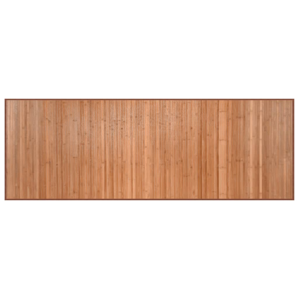 Vloerkleed rechthoekig 70x200 cm bamboe naturel