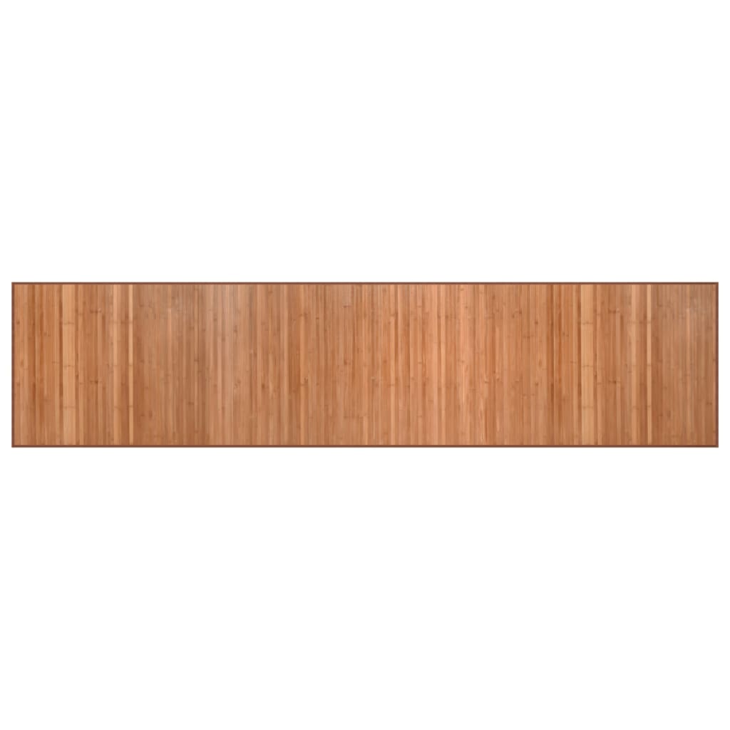 Vloerkleed rechthoekig 70x300 cm bamboe naturel