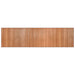 Vloerkleed rechthoekig 80x300 cm bamboe naturel