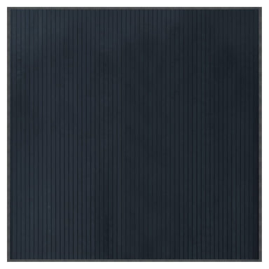 Vloerkleed vierkant 100x100 cm bamboe grijs