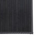 Vloerkleed vierkant 100x100 cm bamboe grijs